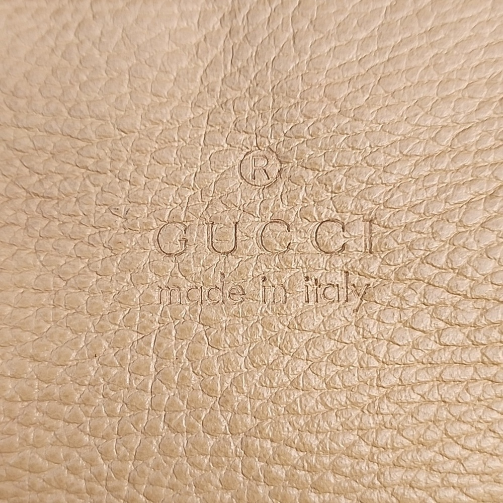 Gucci Princy Crystal Tan Leather Tote - Picture 2 of 15